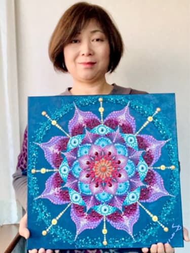 瞑想マンダラアートmyself