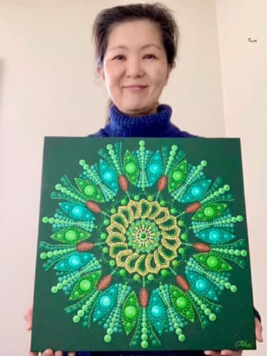 瞑想マンダラアート